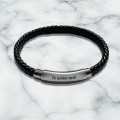 Bratara Inox si Piele